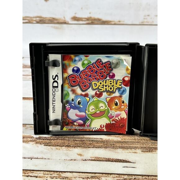 Bubble Bobble Double Shot (Nintendo DS) Lite DSi XL 3DS 2DS with Case & Manual - Picture 4 of 5